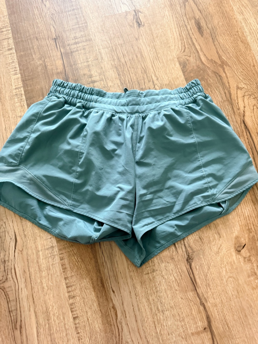 lululemon athletica Teal Green Running Shorts